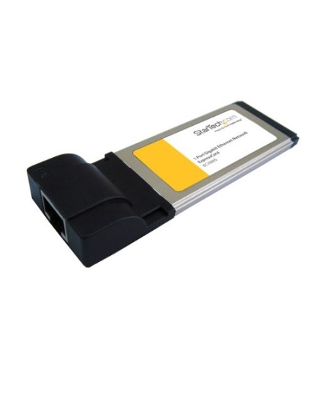 StarTech.com Tarjeta Adaptadora ExpressCard de 1 Puerto Gigabit Ethernet NIC - Accesorio de red