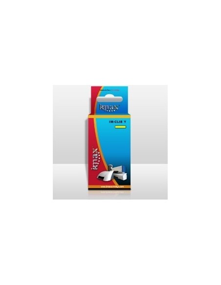 Cartucho tinta imax cli8 amarillo canon pixma (14ml) p4200/ ip4500/ ip5200/ ip5300/ip6600d/ mp500/ m