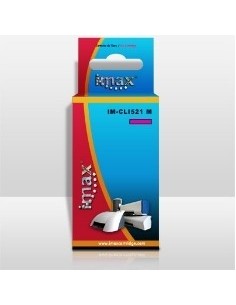 Cartucho tinta imax cli521 magenta canon pixma (10)ip3600/ ip4600/ ip4700/ mp540/ mp550/ mp560/ mp62
