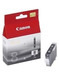 Cartucho tinta canon cli 8bk negro 13ml pixma 4200/ 5200/ mp500/ 800