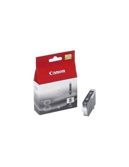Cartucho tinta canon cli 8bk negro 13ml pixma 4200/ 5200/ mp500/ 800