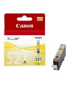 Cartucho tinta canon cli 521 amarillo 9ml pixma 3600/ 4600/ 4700 mp 540/ 550/ 560/ 620/ 630/ 640/ 98