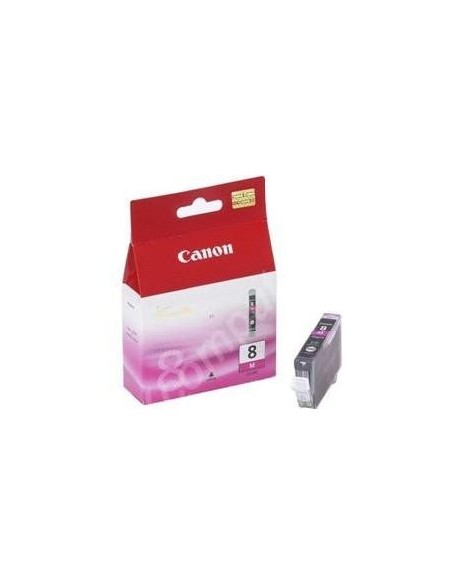 Cartucho tinta canon cli8 magenta pixma 8ml 4200/ 5200/ 6600/ mp500/ 800