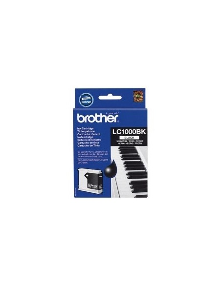 Cartucho tinta brother lc1000bk negro 500 paginas fax1360/ 1560/ mfc-3360c/ mfc-5860cn/ dcp-350c
