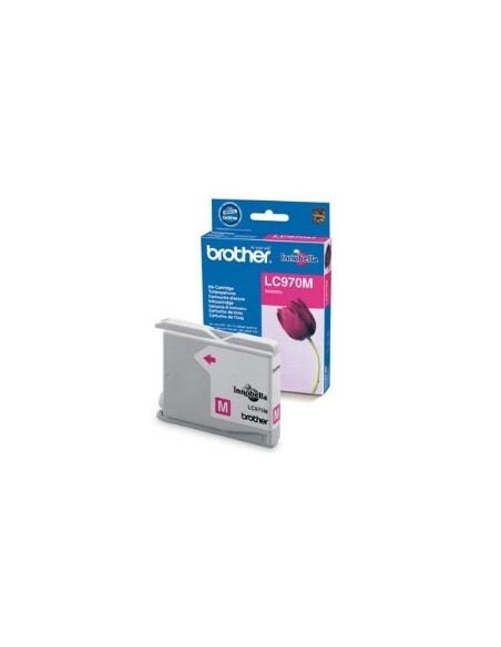 Cartucho tinta brother lc970m magenta 300 paginas dcp-135c/ dcp-150c/ mfc-235c/ mfc-260c  LC-970M kiwiku.com