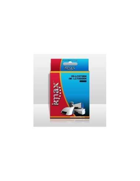 Cartucho tinta imax lc970 / lc1000bk  negro  brother (25ml) mfc/dcp130c/135/150c/235c/260c/330