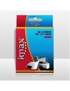 Cartucho tinta imax lc980 / lc1100y  amarillo brother (10.6ml) dcp145c/165c/185c/mfc6490cw/6690w
