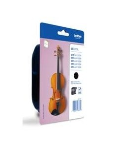 Cartucho tinta brother lc127xlbk negro 1200 paginas dcpj4110dw/ mfcj4410dw/ mfcj4510dw/ mfcj4710dw LC127XLBKBP kiwiku.com