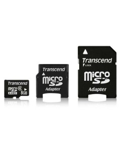 Tarjeta memoria  micro sdhc c6 8gb 2 adaptadores