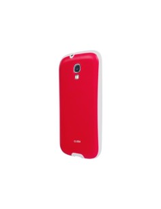 Cover Sweet Flurry en TPU para Samsung Galaxy S4 I9500, color fresas con nata. TESWEETS4BP kiwiku.com
