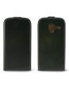 Funda vertical con tapa para samsung galaxy ace 2 negra