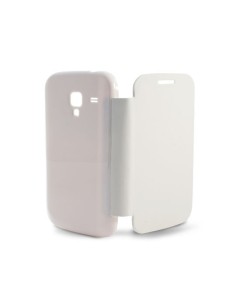 Kiwiku.com: Ksix B8478FU80B - Funda folio con carcasa trasera para Samsung Galaxy Ace II, blanco - Electrónica