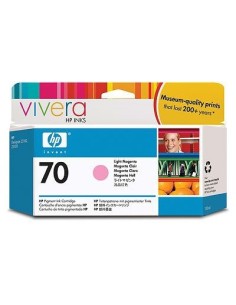 Cartucho de tinta magenta claro HP 70 de 130 ml
