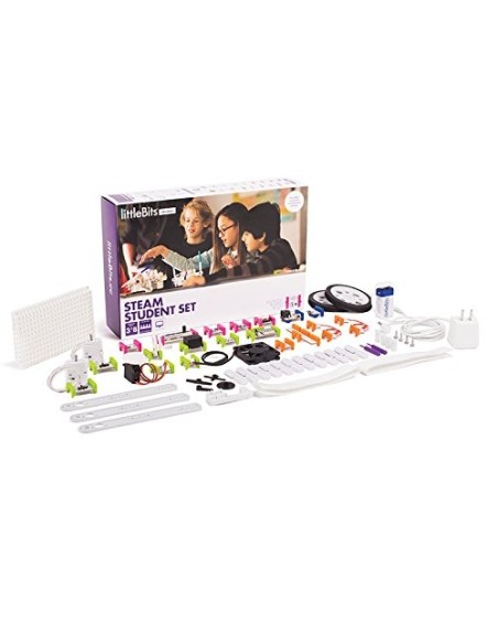 LittleBits - Steam student, set en español (680-0008-ES-EU): Kiwiku.com: Juguetes y juegos