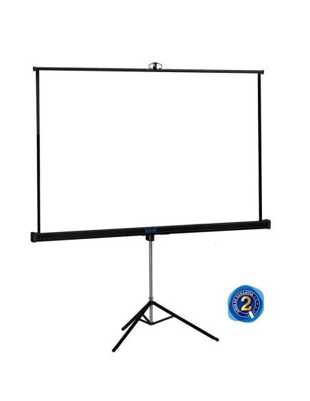 iggual Pantalla Mural 180x180 cm con Trípode+bolsa PSITS180 kiwiku.com