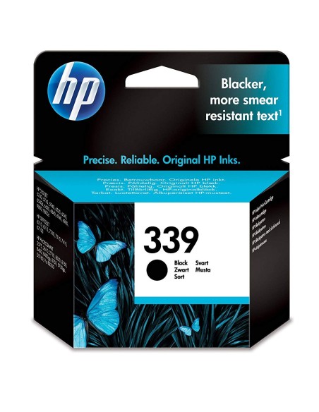 HP C8767EE 339 - Cartucho de tinta (rendimiento: 860 páginas), color negro C8767EE kiwiku.com
