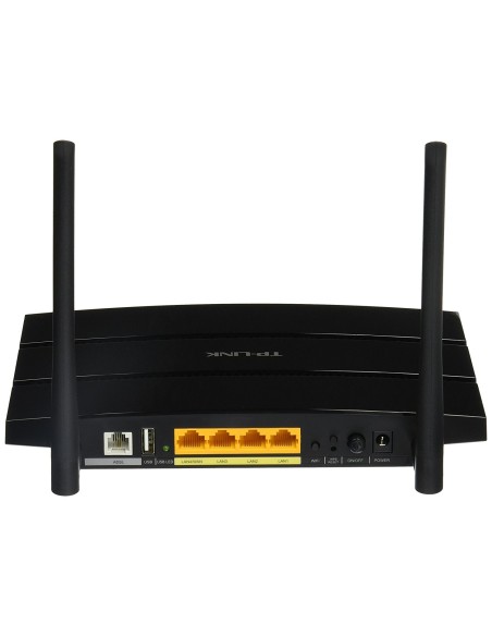 Wifi-ap 300mb modem router adsl2+ con ipv6 tp-link 4ptos 1g 3ant extraibles 2xusb2.0 TD-W8970 kiwiku.com