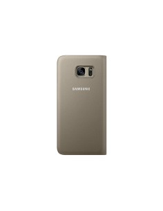 Samsung Flip Wallet - Funda para Samsung Galaxy S7 Edge, color dorado EF-WG935PFEGWW kiwiku.com 2