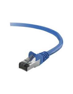 Cable red 3 metros, Cat-6, UTP, Macho, Snagless, azul,A3L980b03MBL-HS
