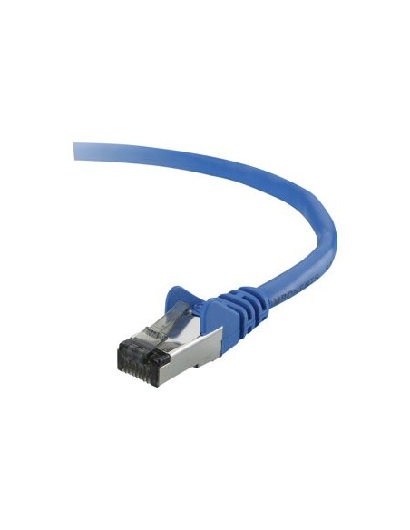 Cable red 3 metros, Cat-6, UTP, Macho, Snagless, azul,A3L980b03MBL-HS