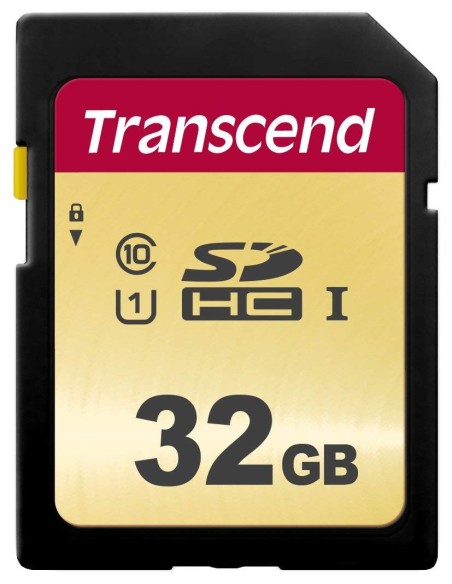 Transcend SDC500S - Tarjeta memoria SDHC 32 GB,TRANSCEND,TS32GSDC500S