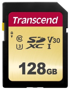 Transcend SDC500S Tarjeta memoria SDXC 128 GB TRANSCEND,TS128GSDC500S
