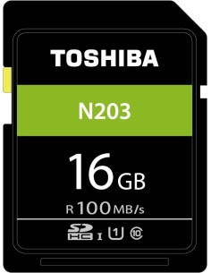 Toshiba SDHC Tarjeta N203 16GB Exceria U3 THN-N203N0160E4 kiwiku.com