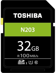 Toshiba SDHC Tarjeta N203 32GB Exceria U3 THN-N203N0320E4 kiwiku.com