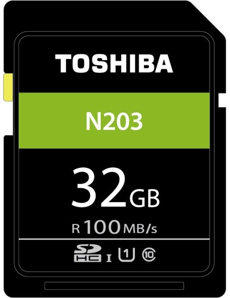 Toshiba SDHC Tarjeta N203 32GB Exceria U3 THN-N203N0320E4 kiwiku.com
