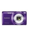 Kit camara digital fujifilm jz100 purpura 14 mp zo 8x hd lcd 2.7" litio + funda + tarjeta 8gb