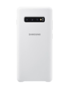 Funda Samsung Galaxy s10 Silicone cover Blanca EF-PG973TWEGWW