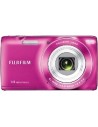 Kit camara digital fujifilm jz100 rosa 14 mp zo 8x hd lcd 2.7" litio + funda + tarjeta 8gb