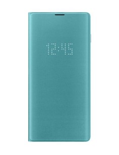 Funda LED View Cover para Samsung Galaxy s10plus Verde EF-NG975PGEGWW