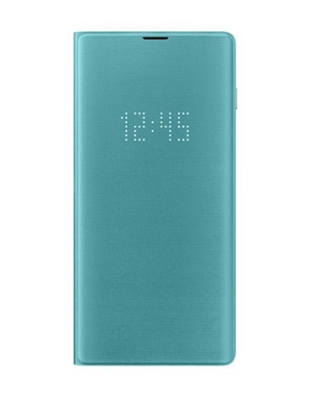 Funda LED View Cover para Samsung Galaxy s10plus Verde EF-NG975PGEGWW