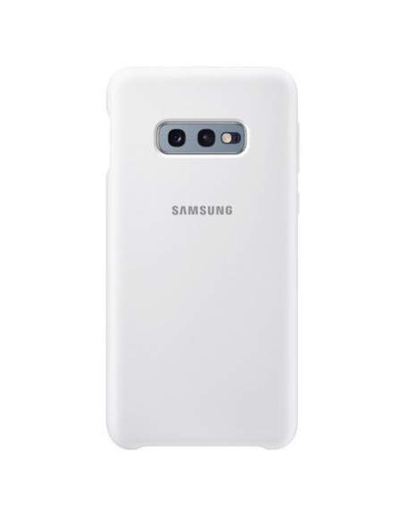 Funda Samsung Galaxy s10e Silicone cover Blanca EF-PG970TWEGWW
