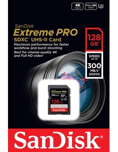 Sandisk Tarjeta Ext Pro SDHC 32GB - 300MB/s UHS-II SDSDXPK-032G-GN4IN 2