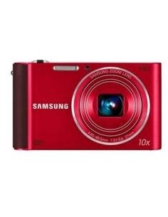 Camara digital samsung smart st200 14mp 18x  3'' gran angular 27mm rojo