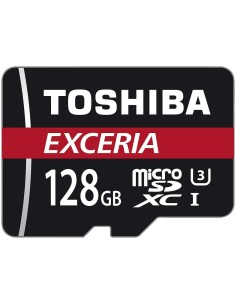 Toshiba Exceria M302 - Tarjeta de memoria MicroSDHGB 128gb UHS-I Class 10 THN-M302R1280EA