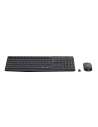 Logitech Mk235 - Teclado y Ratón Inalámbrico Español Qwerty, Negro, Resistente A Salpicaduras, Alcance 10 M
