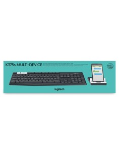 Logitech K375s Multi-Device - Teclado inalámbrico español, color blanco 920-008175 2