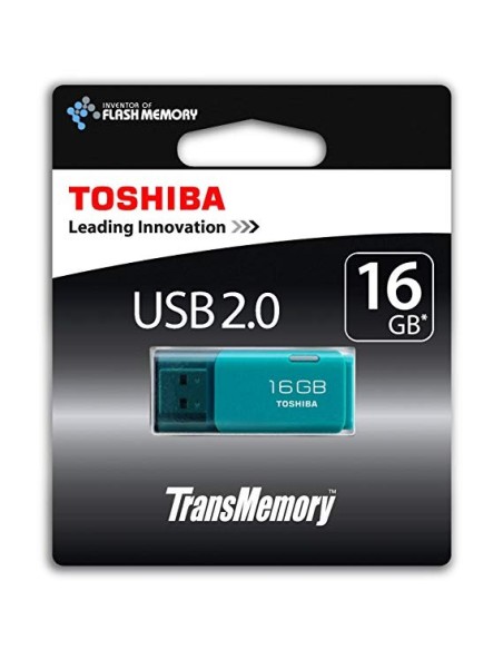 Pendrive usb 16 gb. toshiba hayabusa aqua 2.0 THNU16HAYAQUA(6 kiwiku.com