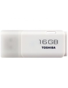 Pendrive usb 16 gb. toshiba hayabusa blanco 2.0 thnu16haywht(6 THNU16HAYWHT(6 kiwiku.com