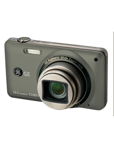 Camara digital general electric e1480w gris 14 mp zo x8 iso 3200 lcd 3" litio