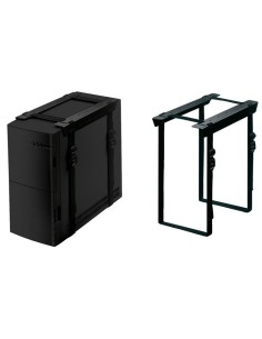 NewStar CPU-D025BLACK - Soporte para PC de sobremesa, color negro