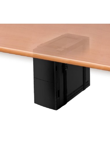 NewStar CPU-D025BLACK - Soporte para PC de sobremesa, color negro