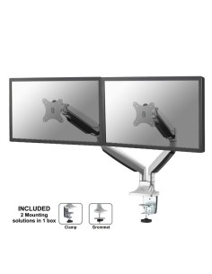 Newstar NM-D750DSILVER - Soporte de escritorio NewStar para monitor plata