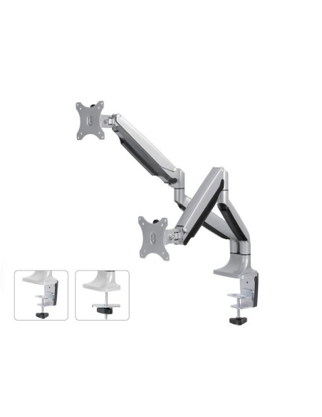 Newstar NM-D750DSILVER - Soporte de escritorio NewStar para monitor plata