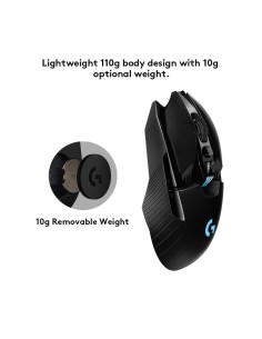 Logitech 910-005085 - Ratón inalámbrico g903 lightspeed para gaming serie g 2