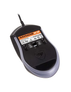 Cougar ratón optico minos x3 3200 dpi negro - 04264 04264 kiwiku.com 2
