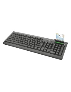 Teclado lector dnie trust 21999 - compatible tarjetas dnie smartcards